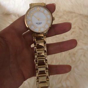 kate spade gold watch.